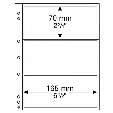 Leuchtturm: NUMIS 3C papírpénz berakólap