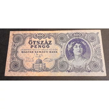 1945.     500 Pengő VF-