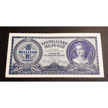 1946.   1.000.000.000 Milpengő EF