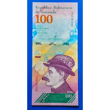 2018. 100 Bolívares UNC