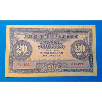 1944.  20 Schilling EF