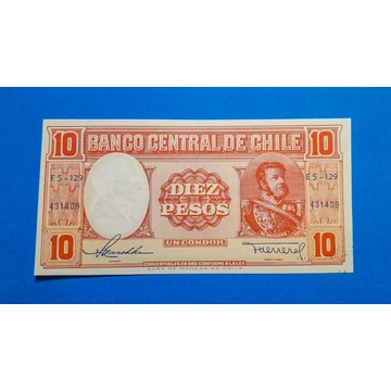 1947-1958. 10 Peso UNC