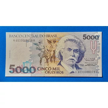 1993 5.000 Cruzeiros UNC