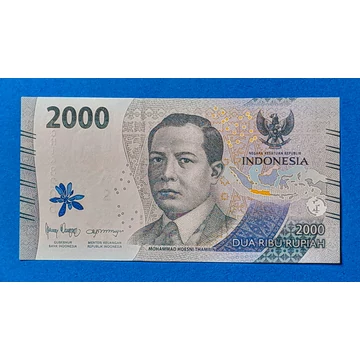 2022. 2.000 Rupiah UNC