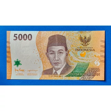2022. 5.000 Rupiah UNC