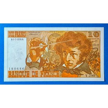 1976. 10 Francs AUNC