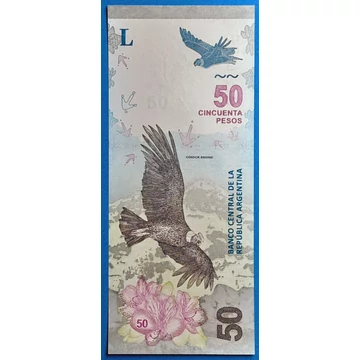 2018. 50 Peso UNC