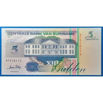 1996.   5 Gulden UNC