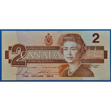 1986. 2 Dollár UNC