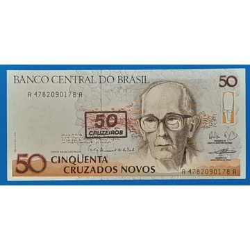 1989-1990. 50 Cruzados UNC