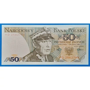 1988. 50 Złotych UNC