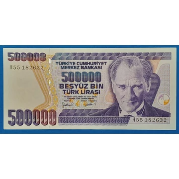 1970-1998. 500.000 Lira EF