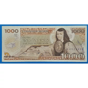 1984. 1.000 Pesos VF+