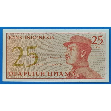 1964. 25 Sen UNC