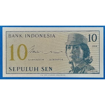 1964. 10 Sen UNC