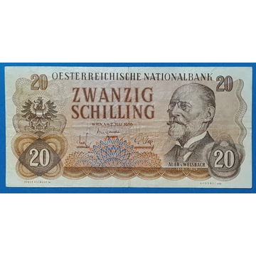 1956.  20 Schilling F+