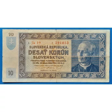 1939. 10 Korun VG