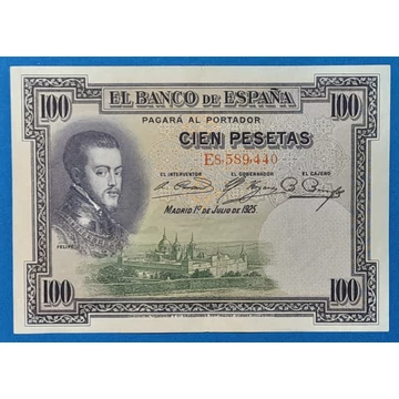 1925.  100 Peseta  EF