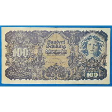 1945. 100 Schilling VF