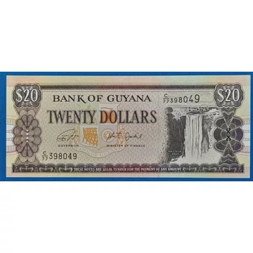 1989. 20 Dollars UNC