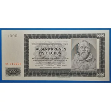 1942. 1.000 Korun UNC