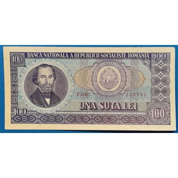 1966. 100 Lei AUNC