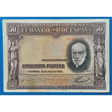 1935. 50 Peseta EF