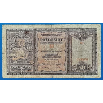 1940. 50 Korun F-