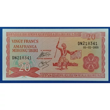 2005. 20 Francs UNC