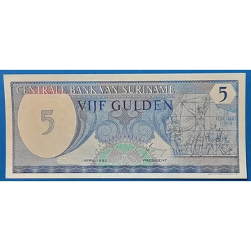 1982. 5 Gulden UNC