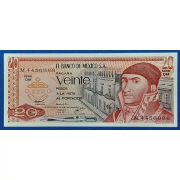1977. 20 Pesos UNC