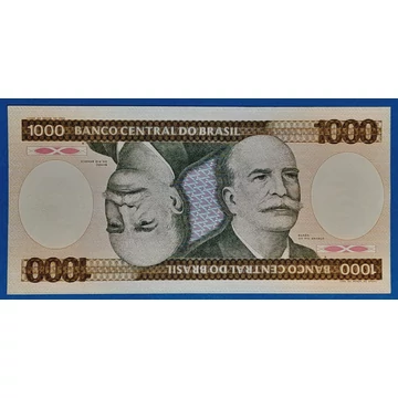 1981-1986. 1.000 CruzeirosUNC