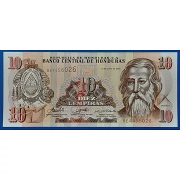 2006. 10 Lempiras UNC