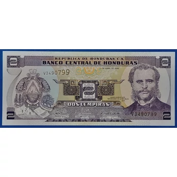 2008. 2 Lempiras UNC