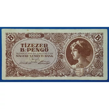 1946.   10.000 B.-Pengő VF+