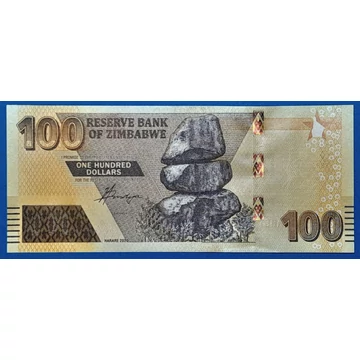2020. 100 Dollars UNC
