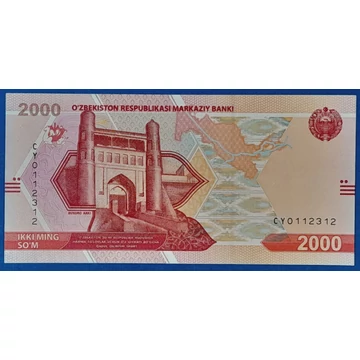 2021. 2.000 Som UNC
