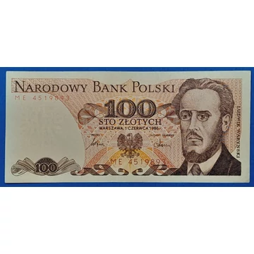 1986. 100 Złotych EF