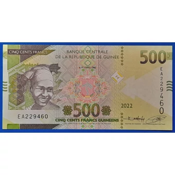 2022. 500 Francs UNC