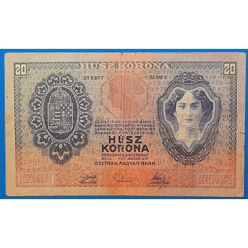 1907. 20 Korona  VG