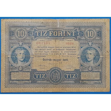 1880. 10 Gulden VG