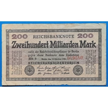 1923.  20.000.000.000 Mark F
