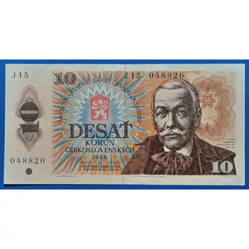 1986. 10 Korun F