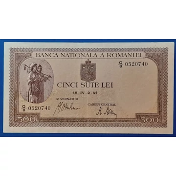 1941. 500 Lei  VF