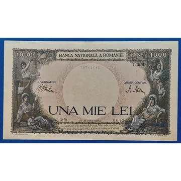 1943. 1.000 Lei  VF