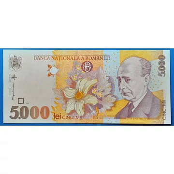 1998.  5.000 Lei UNC