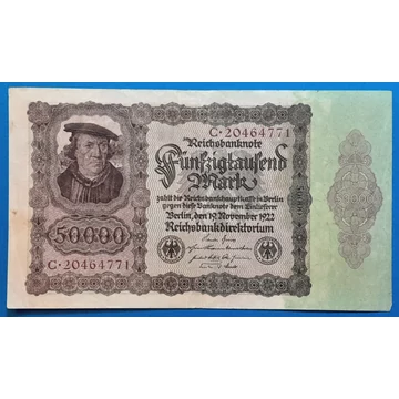 1922.  50.000   Mark VF