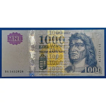 2009. 1.000 Forint UNC "DA" betűjel