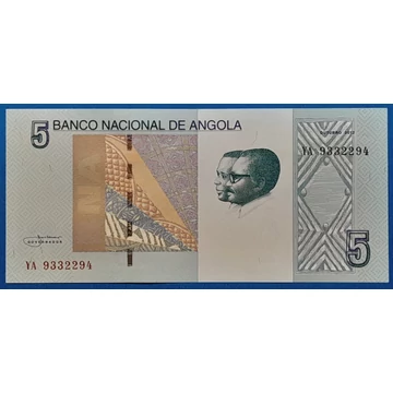2012.  5 Kwanzas  UNC