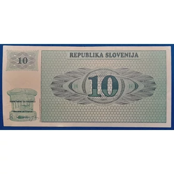 1990.  10 Tolarjev AUNC+